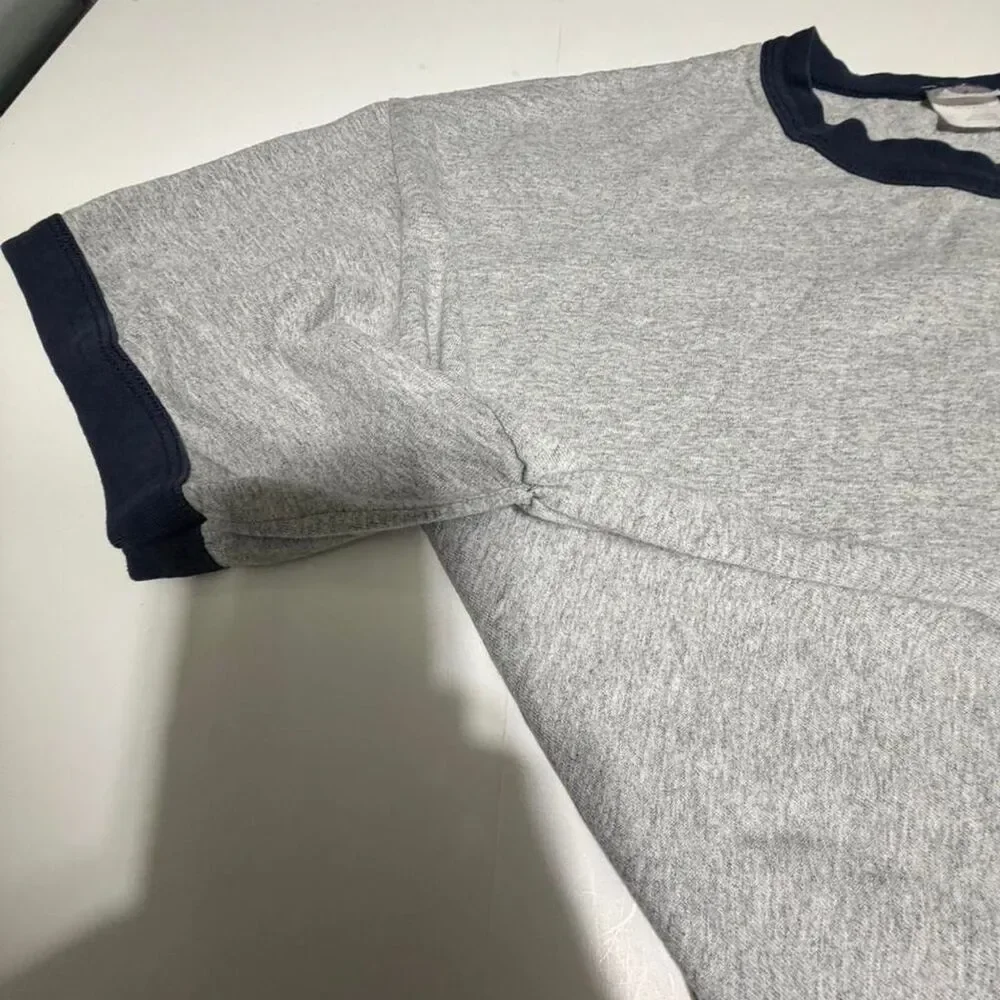 Independent Men's Grey and Blue T-shirt - Picture 3 of 6